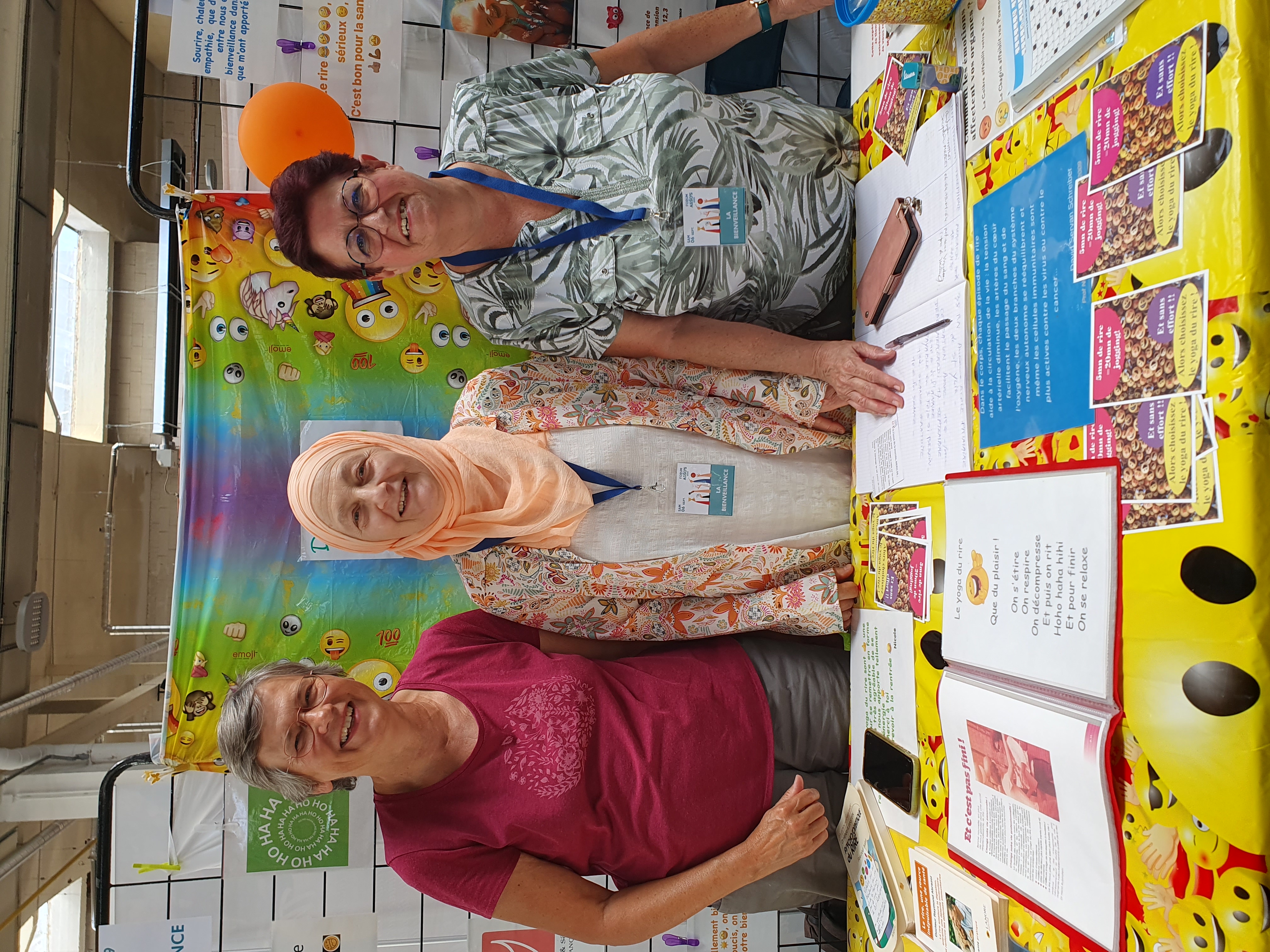 Stand au forum des associations de Dole en septembre 2025